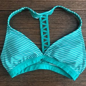 Athleta Sporty Swim Top